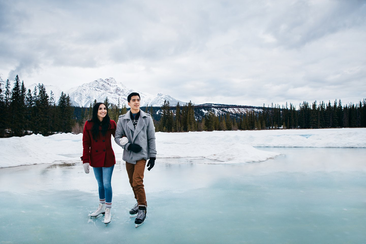 Skating Lake Mildred