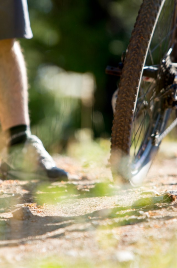 Mountain Biking Credit: ParksCanada-MountainBikerLegs-RyanBray