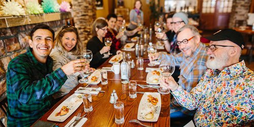 People at Long Table