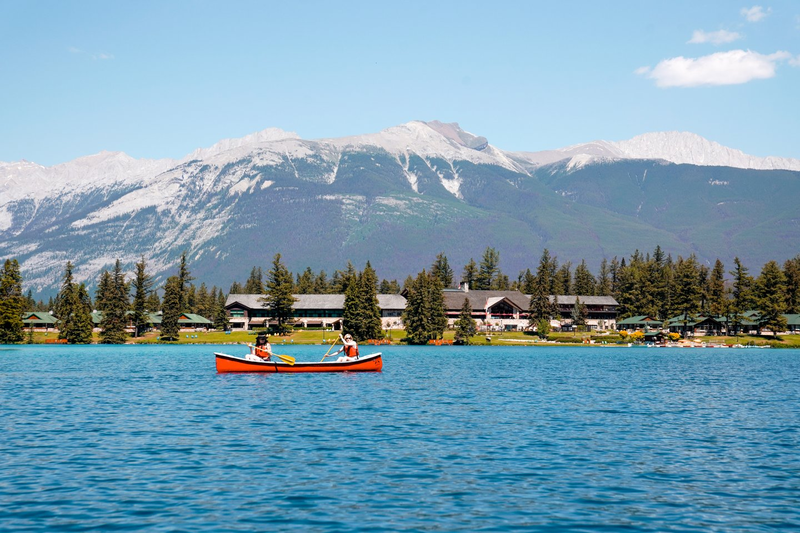 Fairmont Jasper Park Lodge Boathouse - Canoe