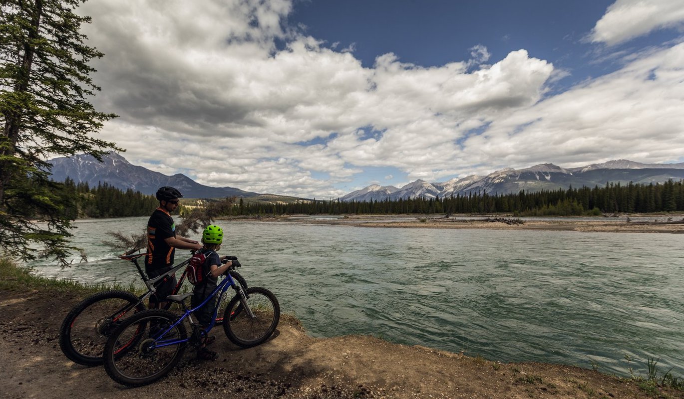 Father and son biking - Credit: Corey Johnn Father and son biking - Credit: Corey Johnn