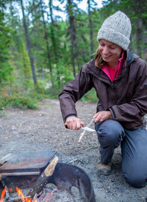 Campfire  camping - Parks Canada