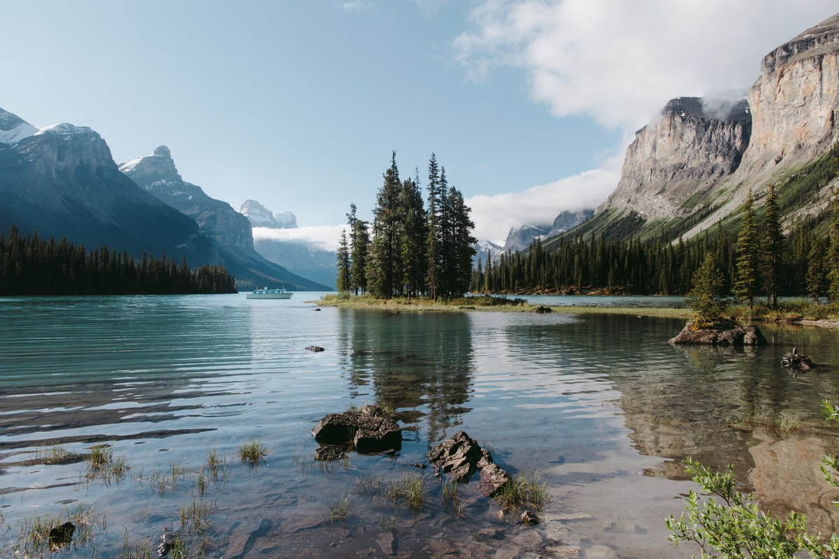 Maligne Lake Spirit Island