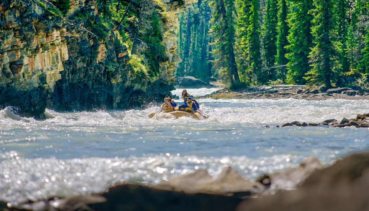 Jasper Rafting Adventures - Athabasca