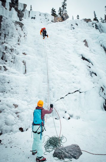 Ice Climbing - Rockaboo Adventures