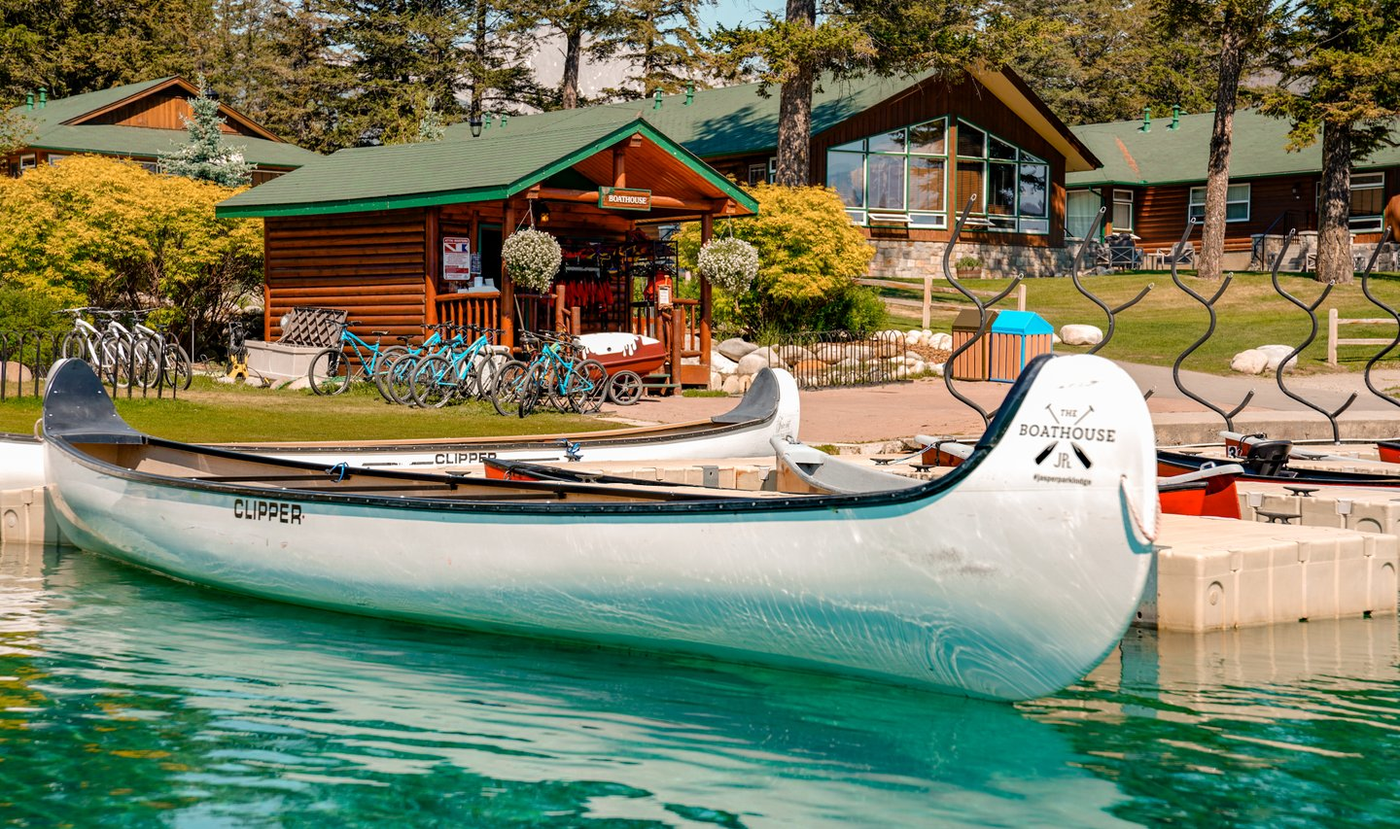 Fairmont Jasper Park Lodge Boathouse - Clipper Canoe