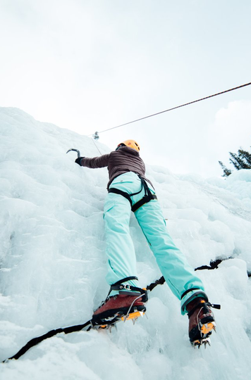 Ice Climbing - Rockaboo Adventures