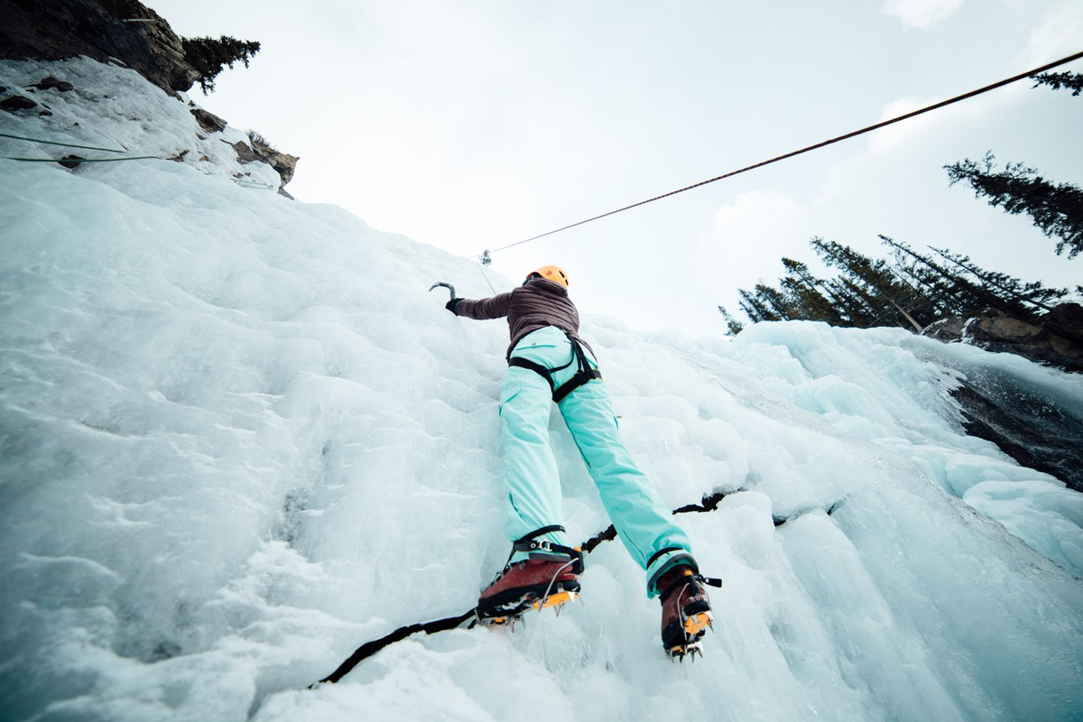 Ice Climbing - Rockaboo Adventures