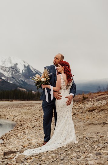 Wedding on a lake