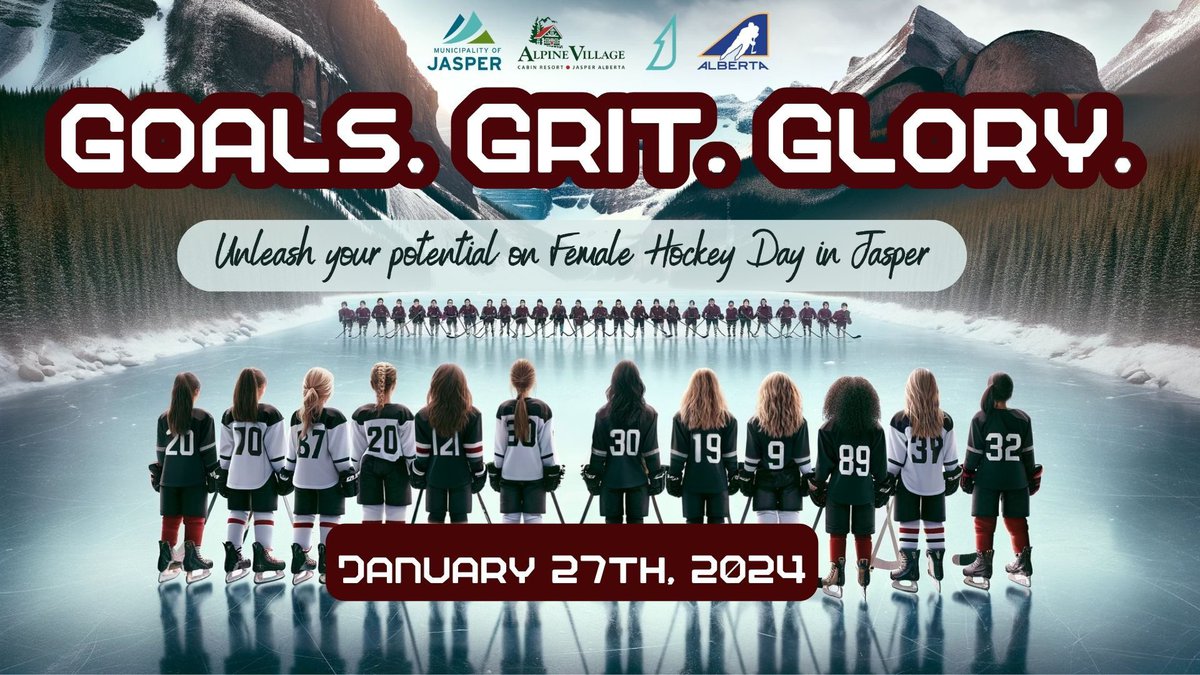 Female Hockey Day in Jasper