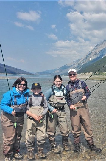Jasper Park Fishing - Learn to Fly Fish