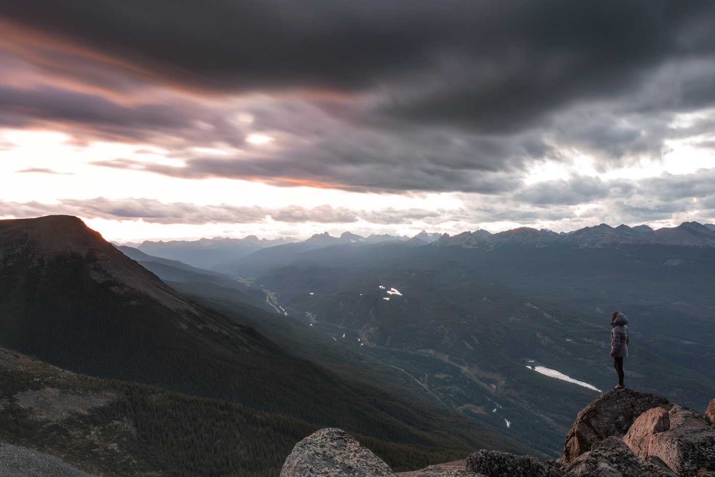 Girl on Mountain