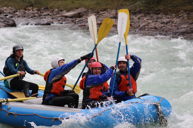 Sunwapta run - Jasper Rafting