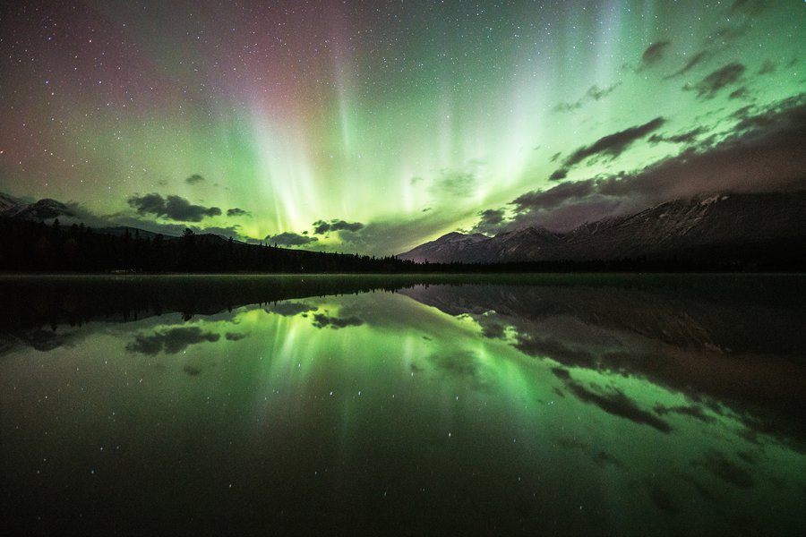 Jack Fusco - Jasper-National-Park-Northern-Lights-Lake-Edith.jpg
