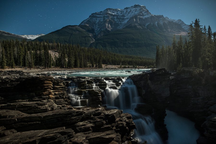 Jack Fusco -  Jasper National Park - Athabasca Falls.jpg