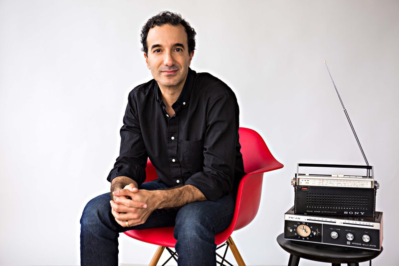 Jad Abumrad with radio 1 (credit Lizzy Johnston).jpg