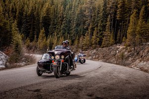 People on Motorcycles