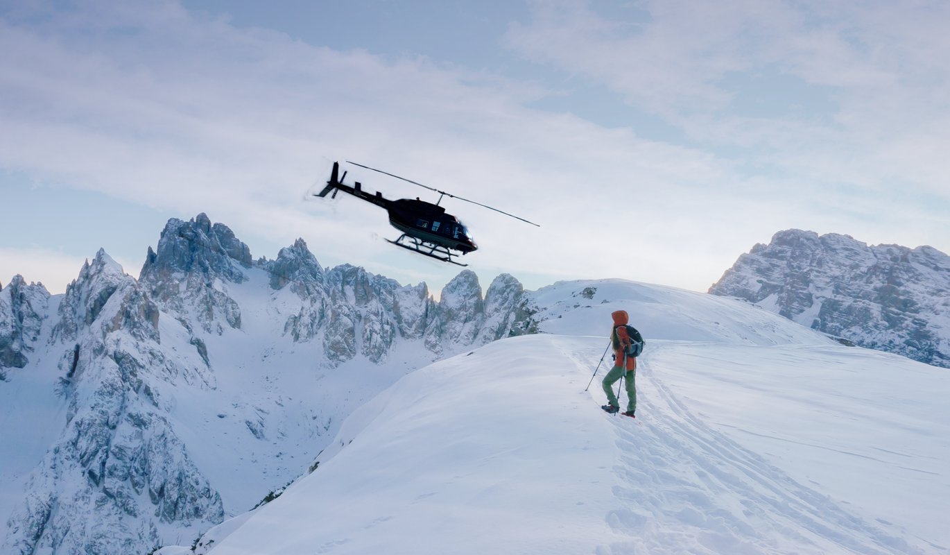 Jasper Heli Snowshoeing Tourism Jasper