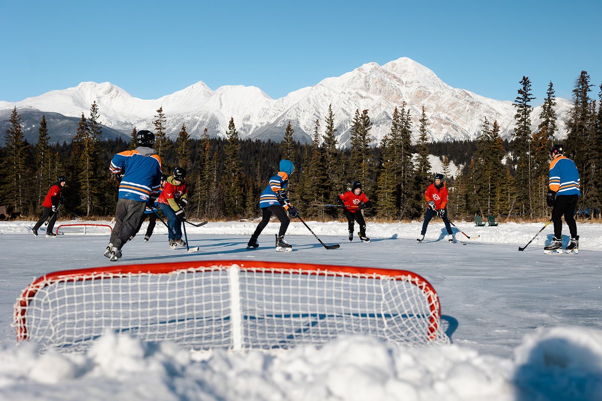 Jasper in January Pond Hockey Tournament