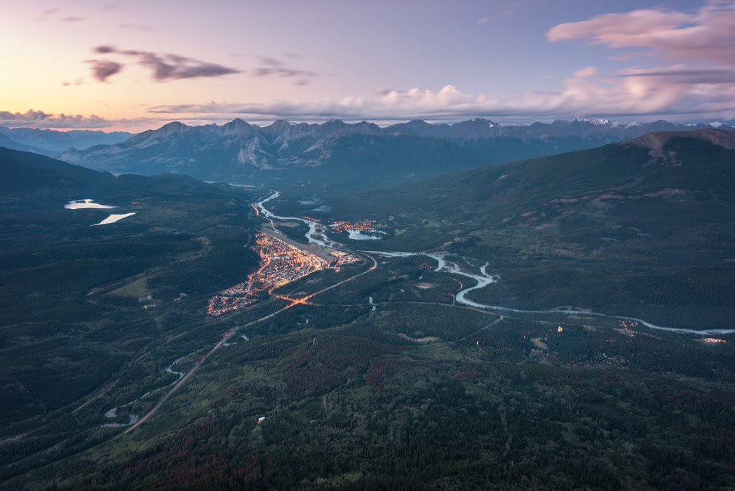 Jasper town lights - Sarah Hatton