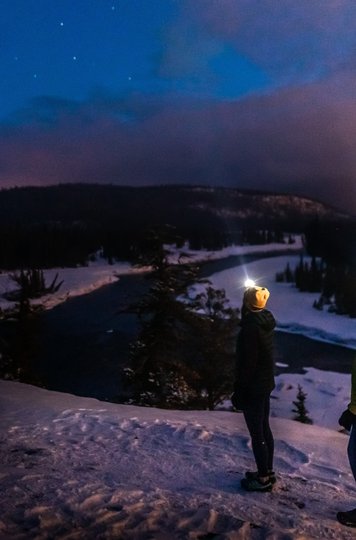 Night Exploring with headlamps - Kinfolk Photography