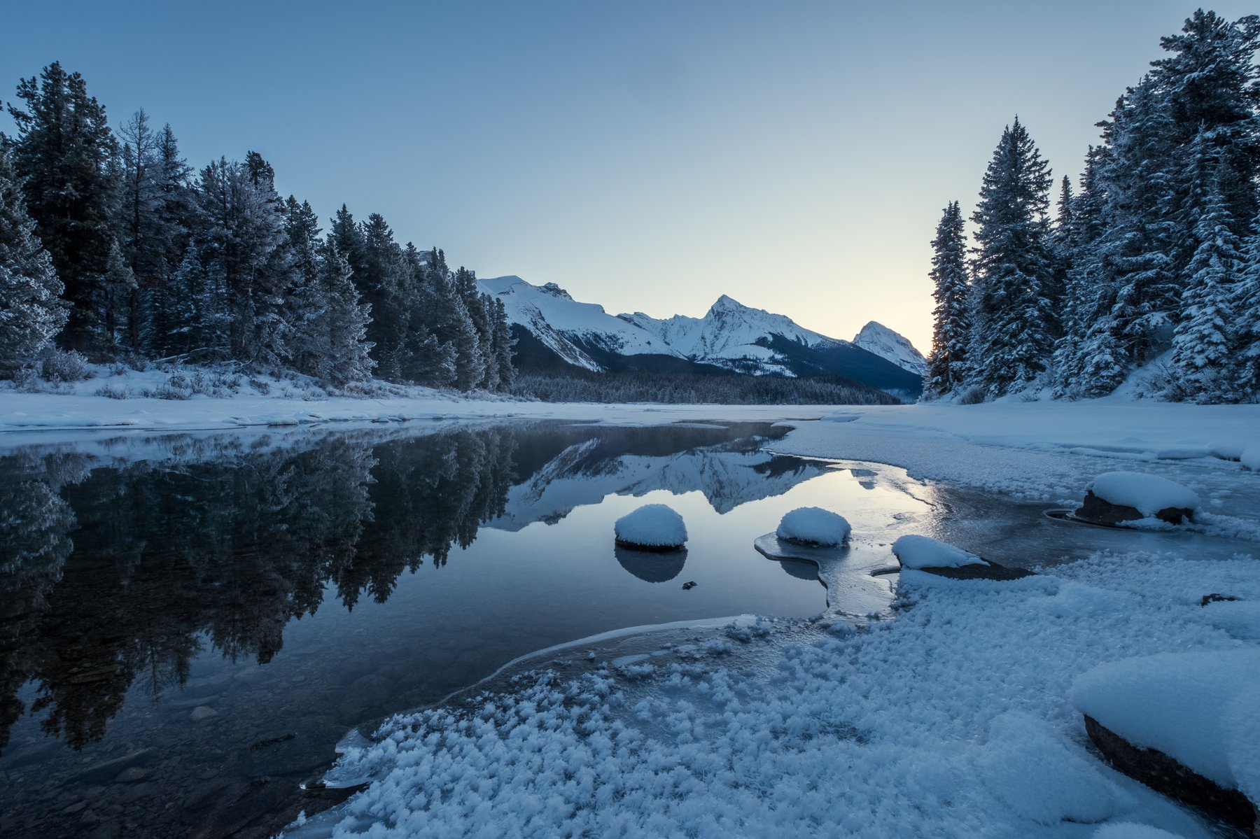 jasper national park winter jasper national park winter