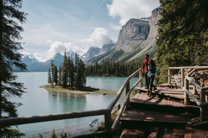 Maligne Lake Spirit Island