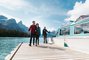 Family on Dock