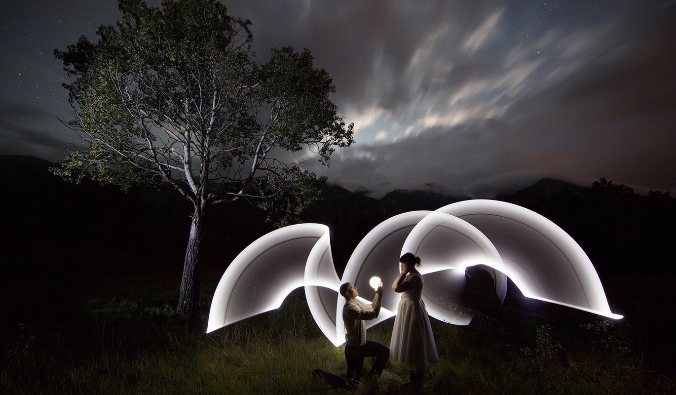 5 times Jasper photographer Mike Gere wowed us with light painting