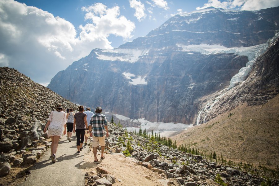 MT Edith Cavell Hike -Parks-Canada-/ Mt Ryan-Bray