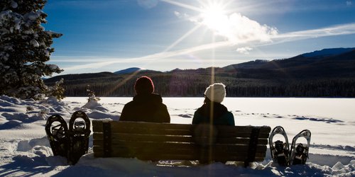 Parks Canada Guided Snowshoe Jasper in January.jpg