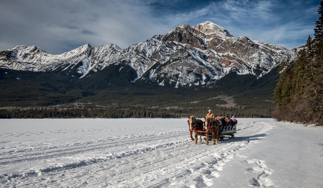 Sleigh Ride at Pyramid Lake Sleigh Ride at Pyramid Lake