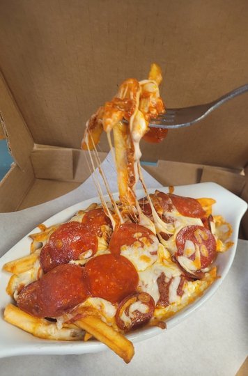 Poutine - Northface Pizza - Jasper in January Poutine - Northface Pizza - Jasper in January