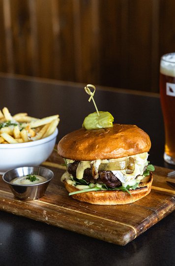 Wagyu Beef Burger & Fries Olive Bistro.jpg