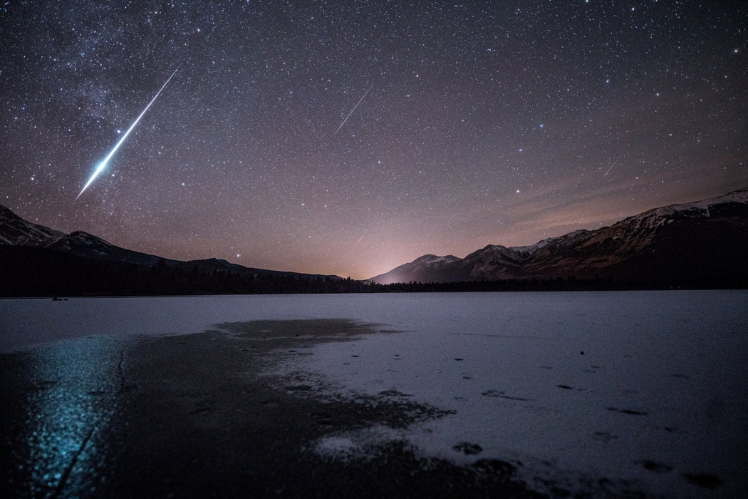 Dark Sky - 4 meteors - Credit: Jack Fusco Dark Sky - 4 meteors - Credit: Jack Fusco