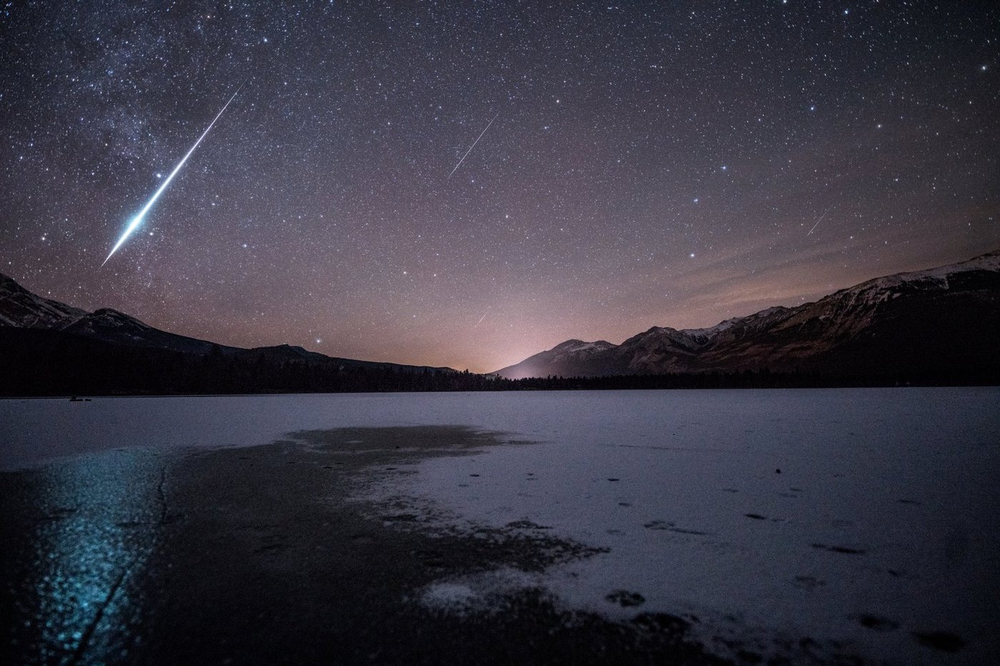 Dark Sky - 4 meteors - Credit: Jack Fusco
