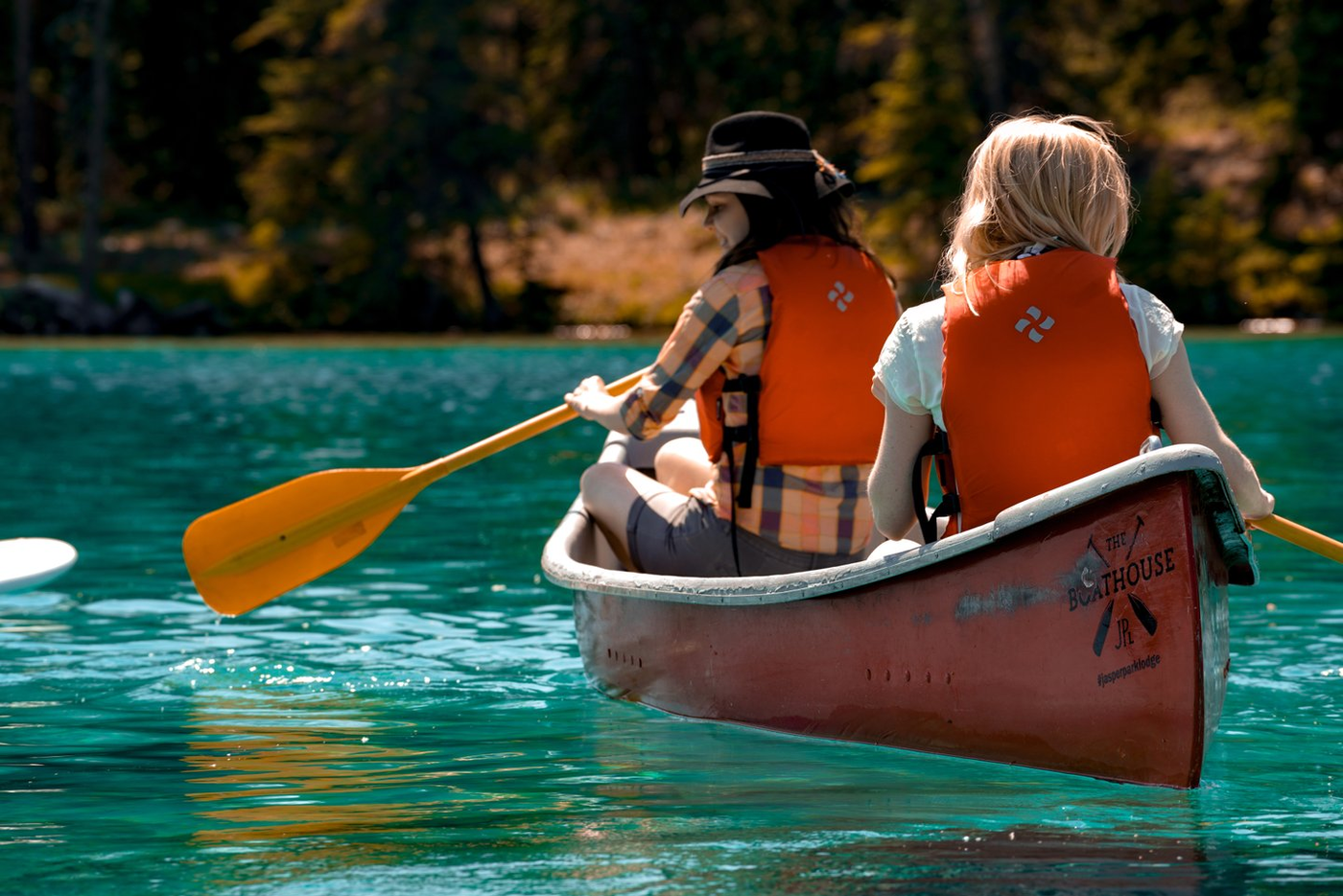 Fairmont Jasper Park Lodge Boathouse - Canoe Fairmont Jasper Park Lodge Boathouse - Canoe