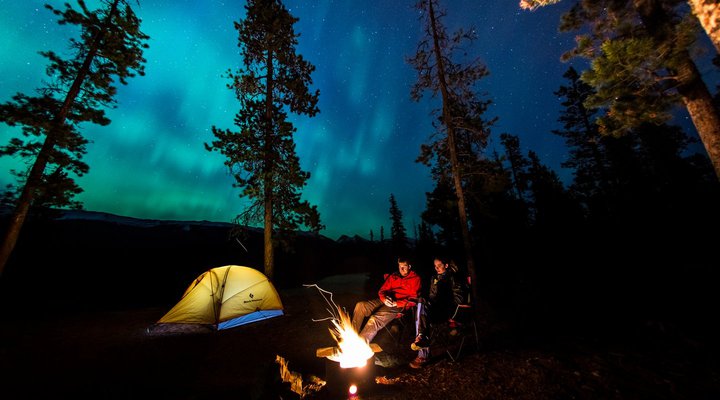 Camping in Jasper