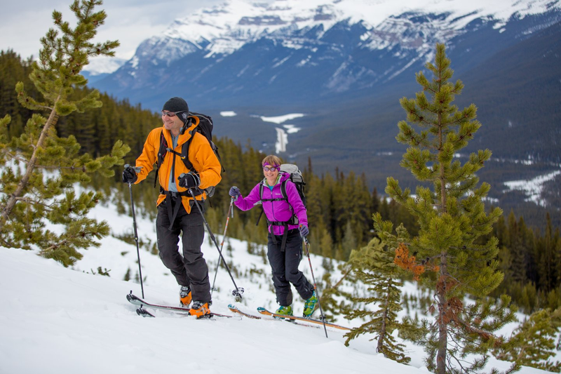 Ski Touring - couple