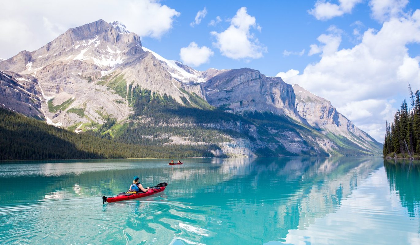 Canoe - Maligne Lake - Credit: Ryan Bray