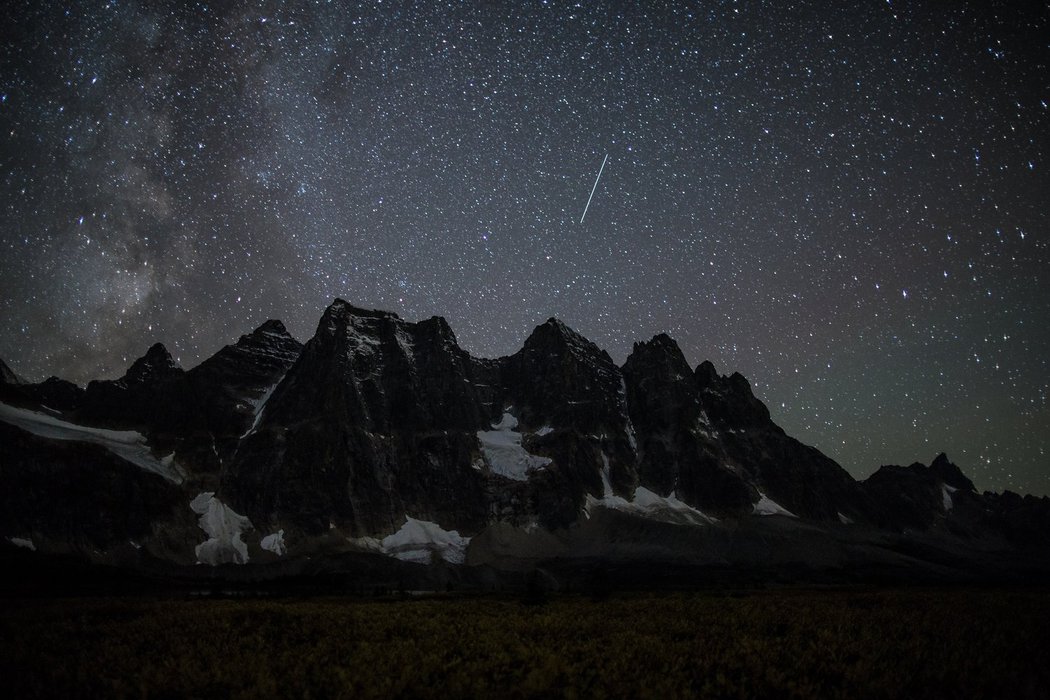 Big Mountain and Stars