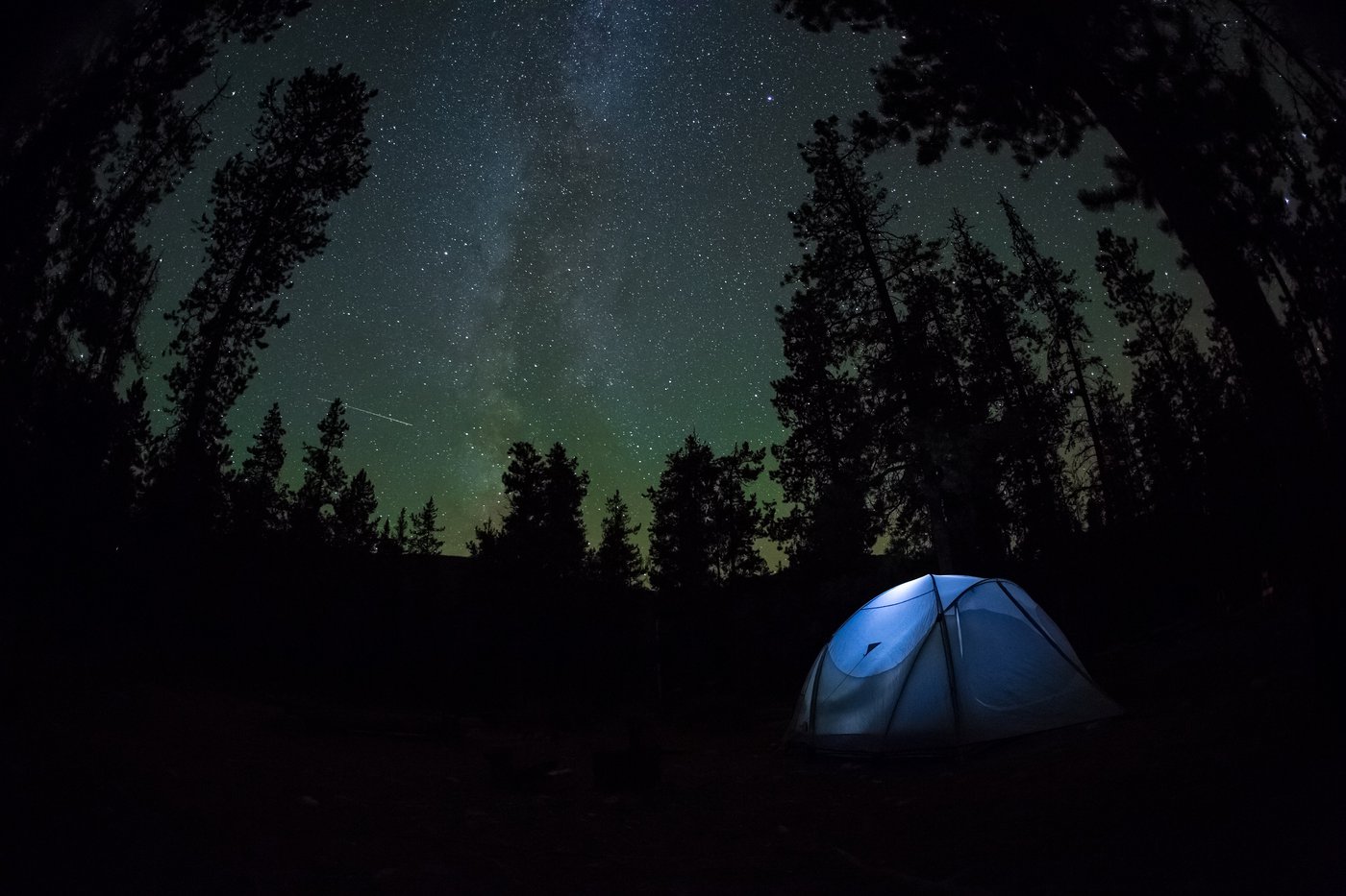 Tent and Stars