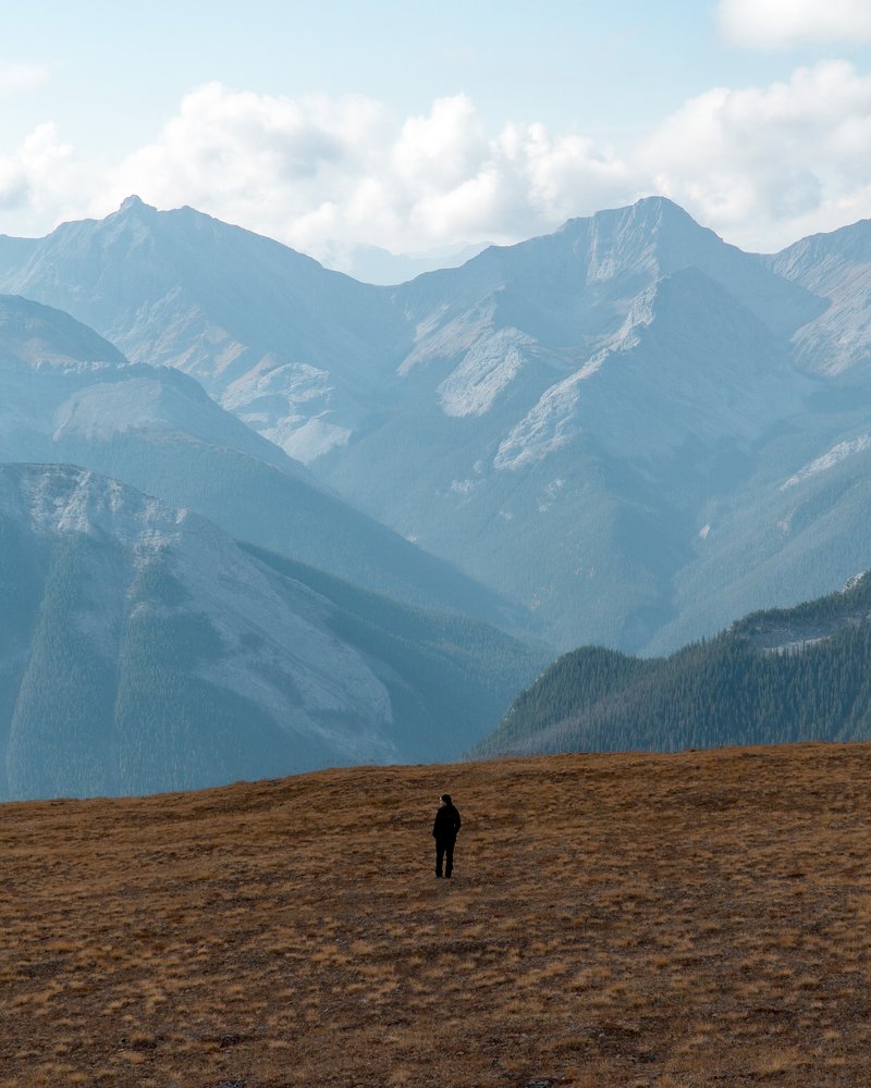 jasper heli hiking