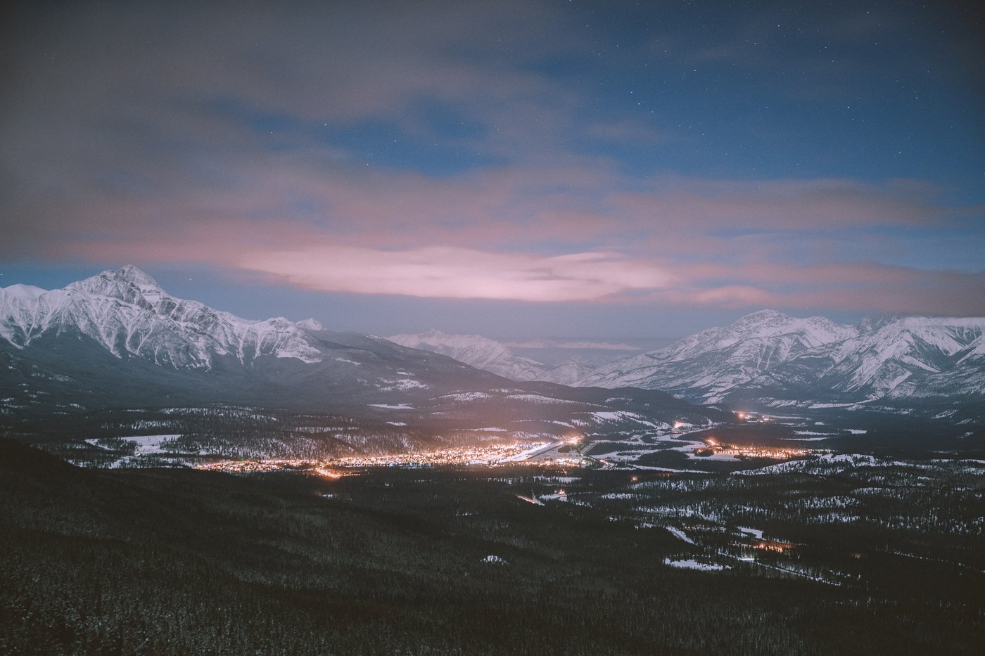 Town Lights- Credit: Jason Charles Hill